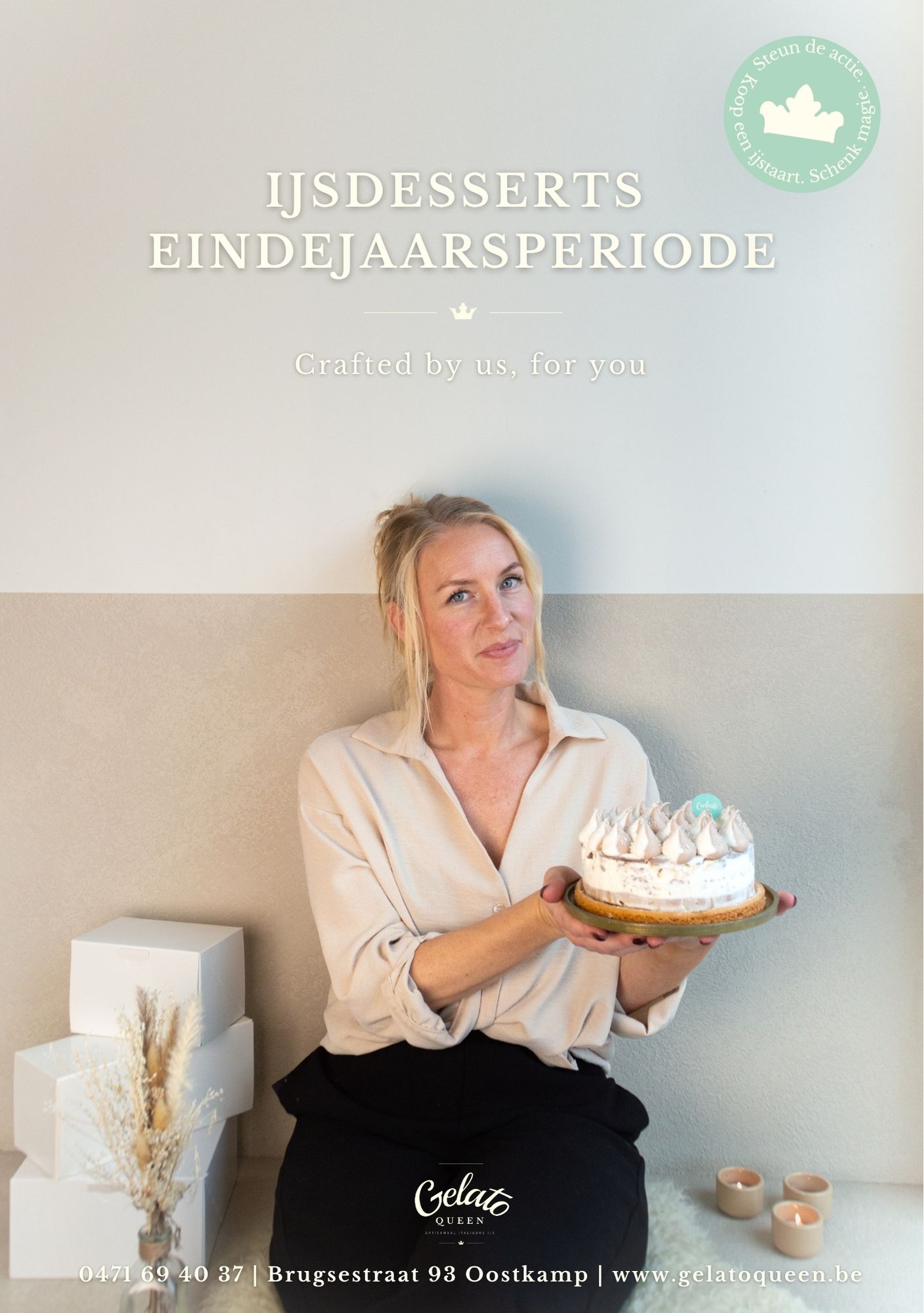 ..🎄Ijsbuche kerst&nieuw Velvet Queen - Afbeelding 5